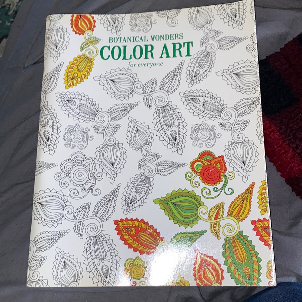 Botanical Wonders Coloring Book